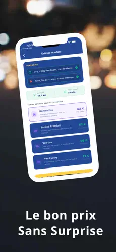 France VAN App - Historique